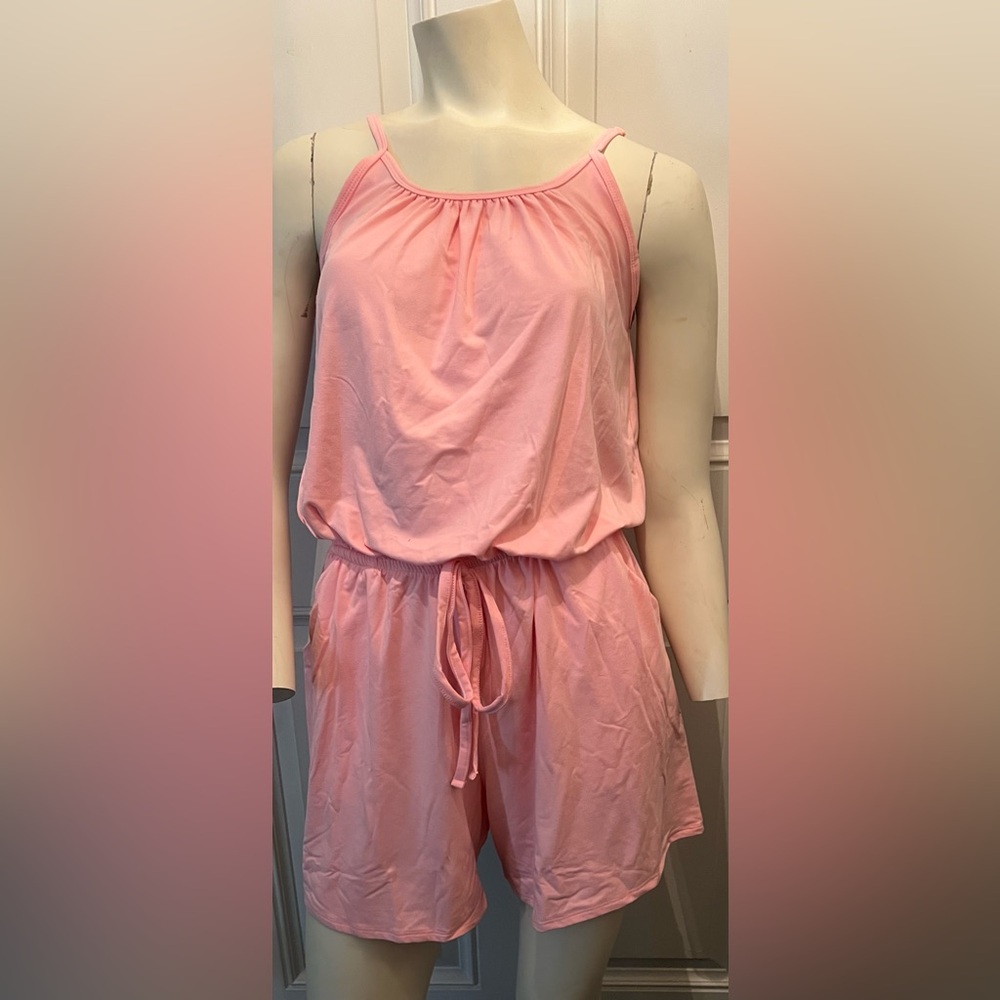 Zenana Outfitters Pink Jumpsuit